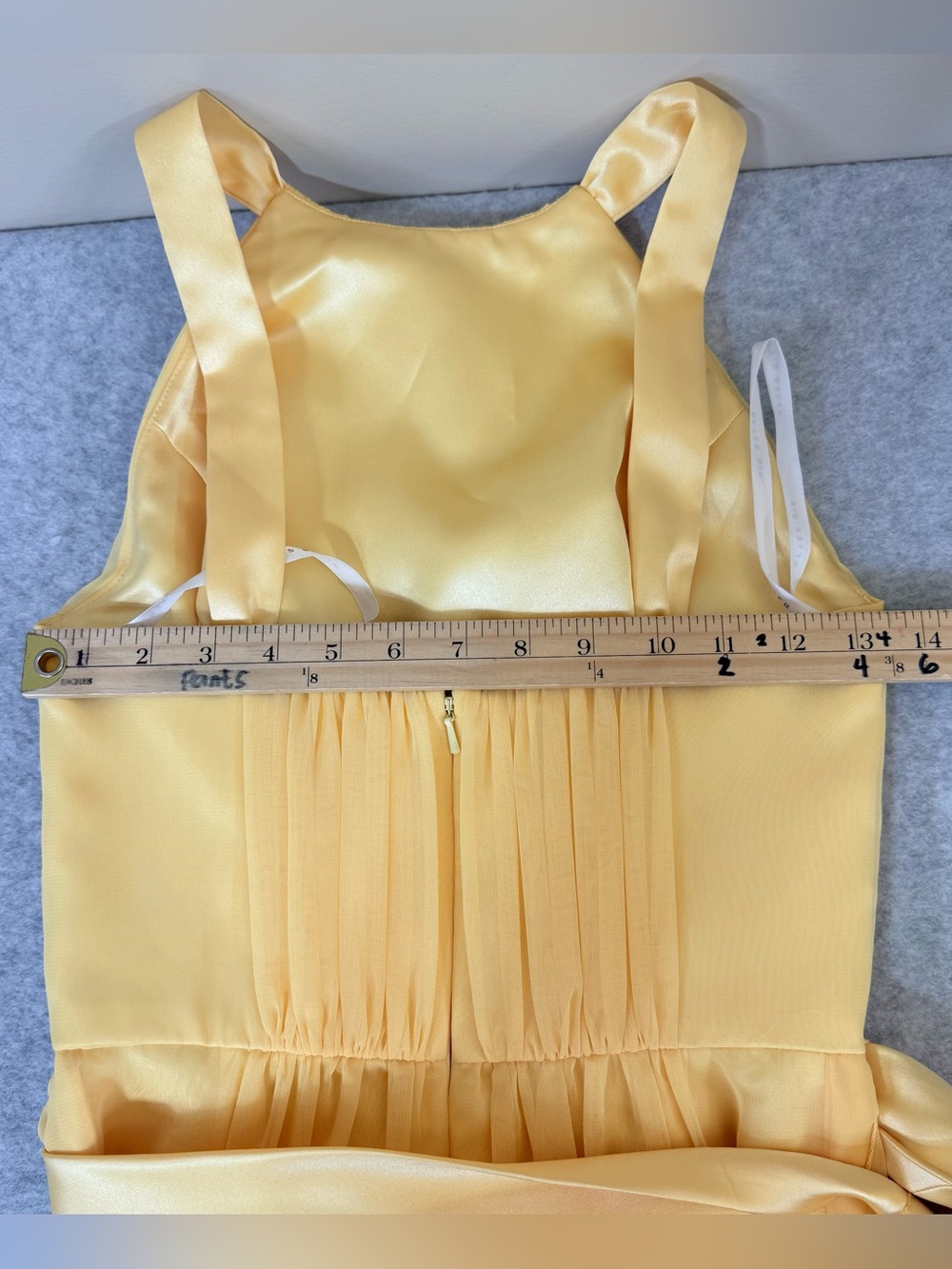 AFTER SIX Halter Gown size Small (see measurements) - Picture 11 of 15